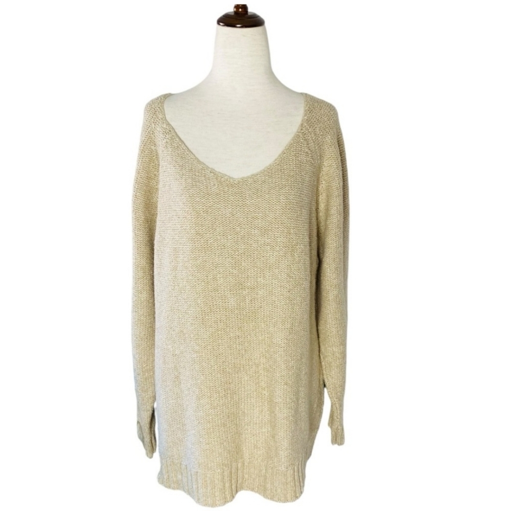 Lauren Ralph Lauren V-neck Pullover Sweater EUC XL